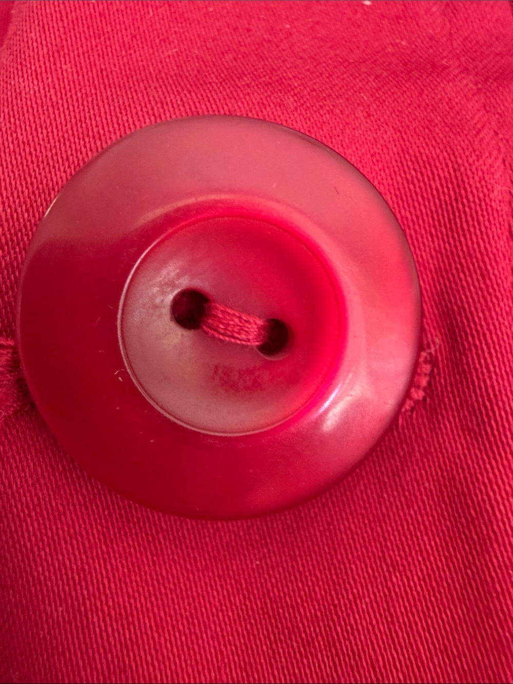 NWT- CHICO’S Bright Raspberry Short-Sleeve Button Jacket - Picture 4 of 7